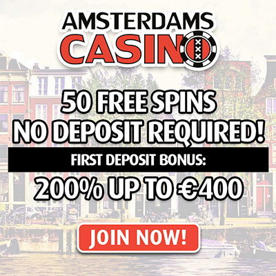 Amsterdam casino bonus code